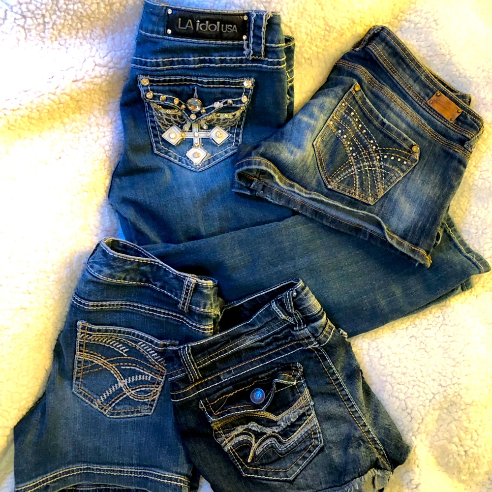 Women’s jean shorts three for the price of one
